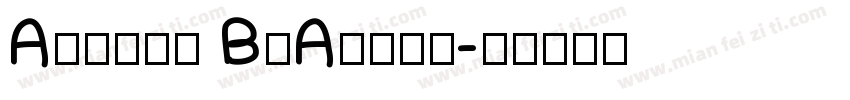 ARIGHI BIANCHI字体转换